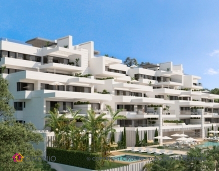 Costa del Sol Estepona: nouveaux appartements au centre avec vue mer Cikonio