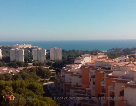 Costa Blanca Beaux appartements  3 chambres à Campoamor vue mer Cikonio