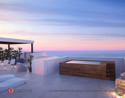 Costa del Sol Fuengirola: vues spectaculaires pour appartements contemporains 2 chambres Cikonio